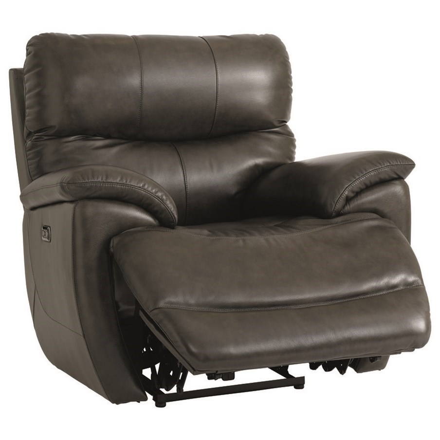 Bassett Brookville Casual Power Recliner with Power Headrest and USB